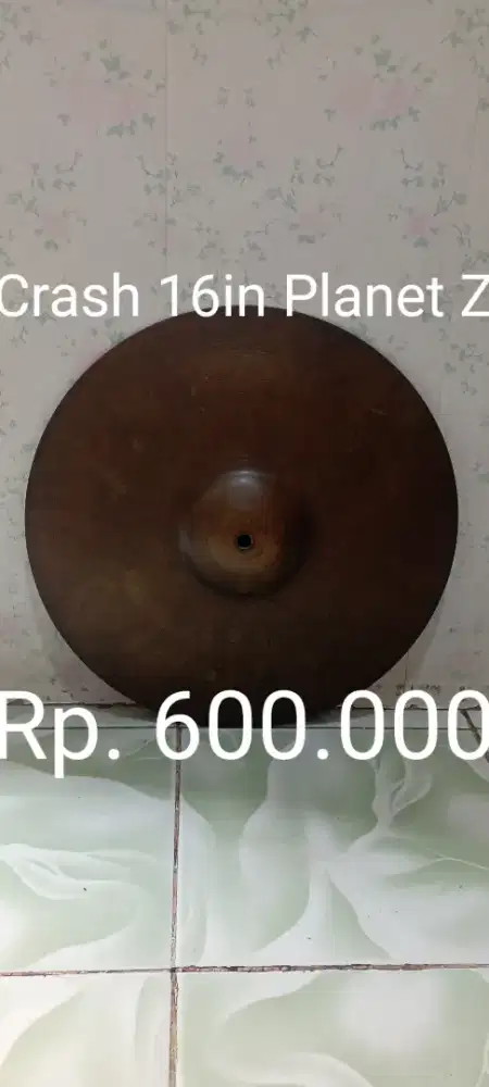 Simbal crash, harga sdh tercantum