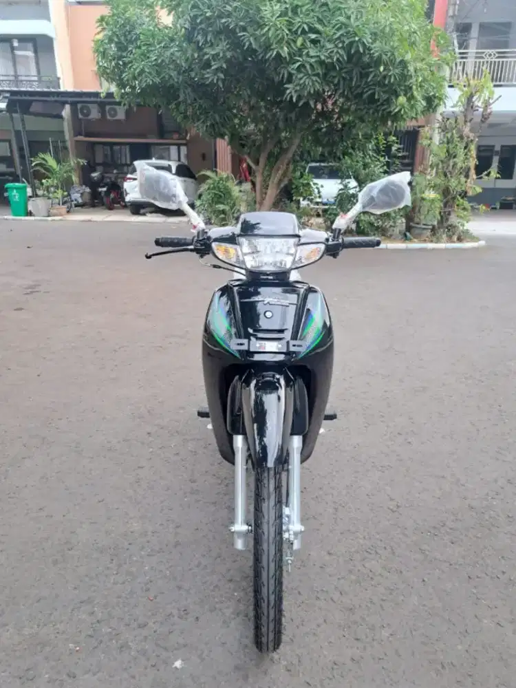 Honda Supra 100 2001 Hitam ( FULL RESTORASI )