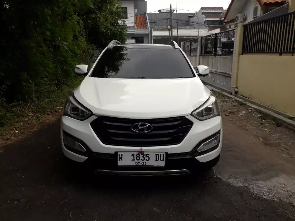 Hyundai santafe 2.2 turbo diesel a/t 2013 bisa kredit