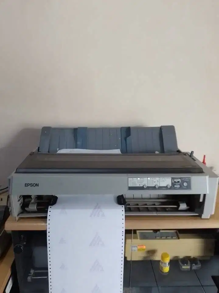 PRINTER FAKTUR EPSON LQ-2190 24 PIN HASIL CETAK  BAGUS UNTUK PLAY