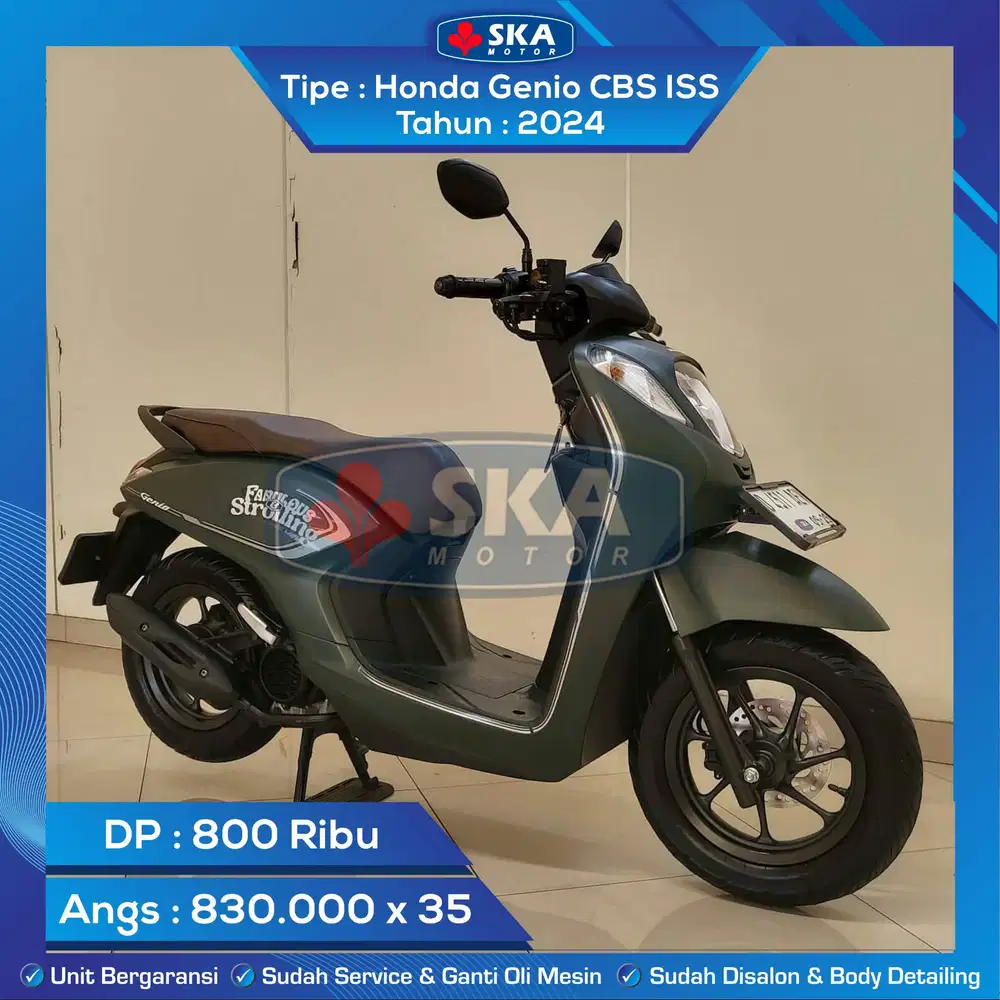 Honda Genio CBS ISS Tahun 2024