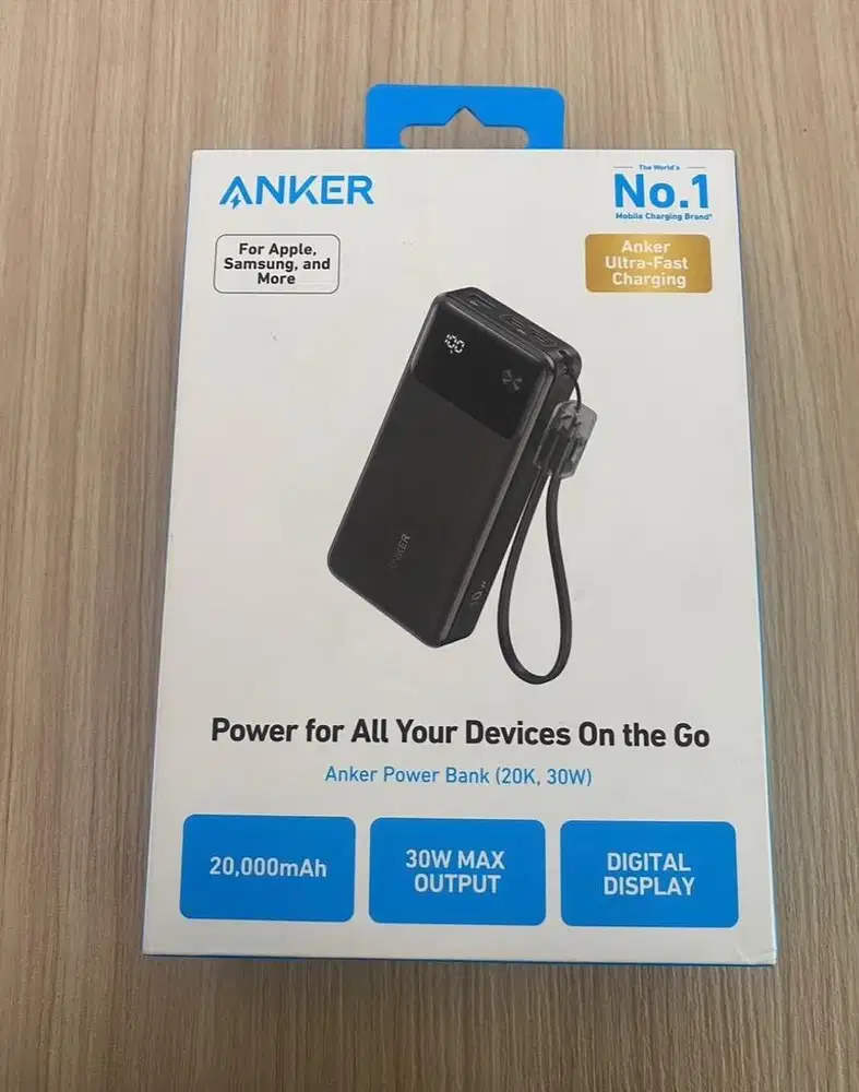 powerbank anker zolo 20.000mAh
