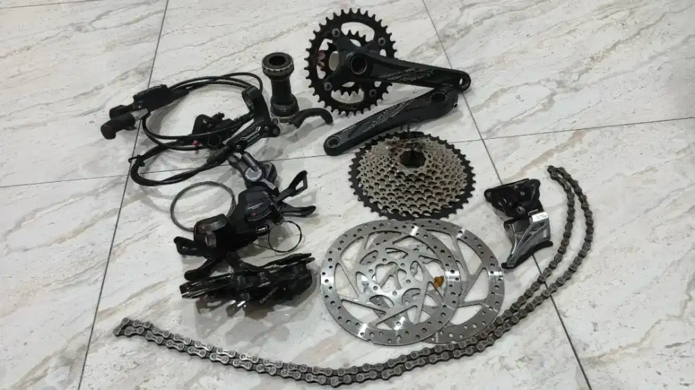 Groupset deore 2 x 10 speed