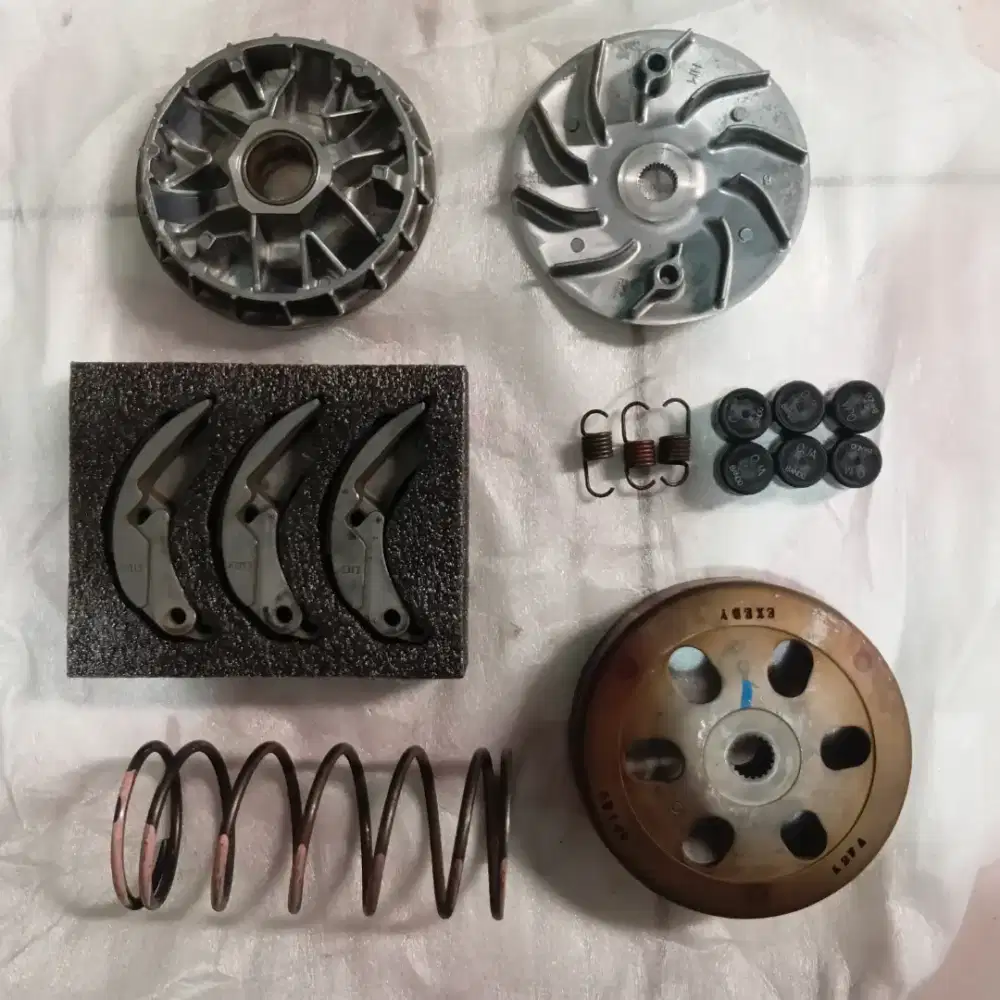 Set Kampas Kopling dan bagian lainnya CVT Scoopy New