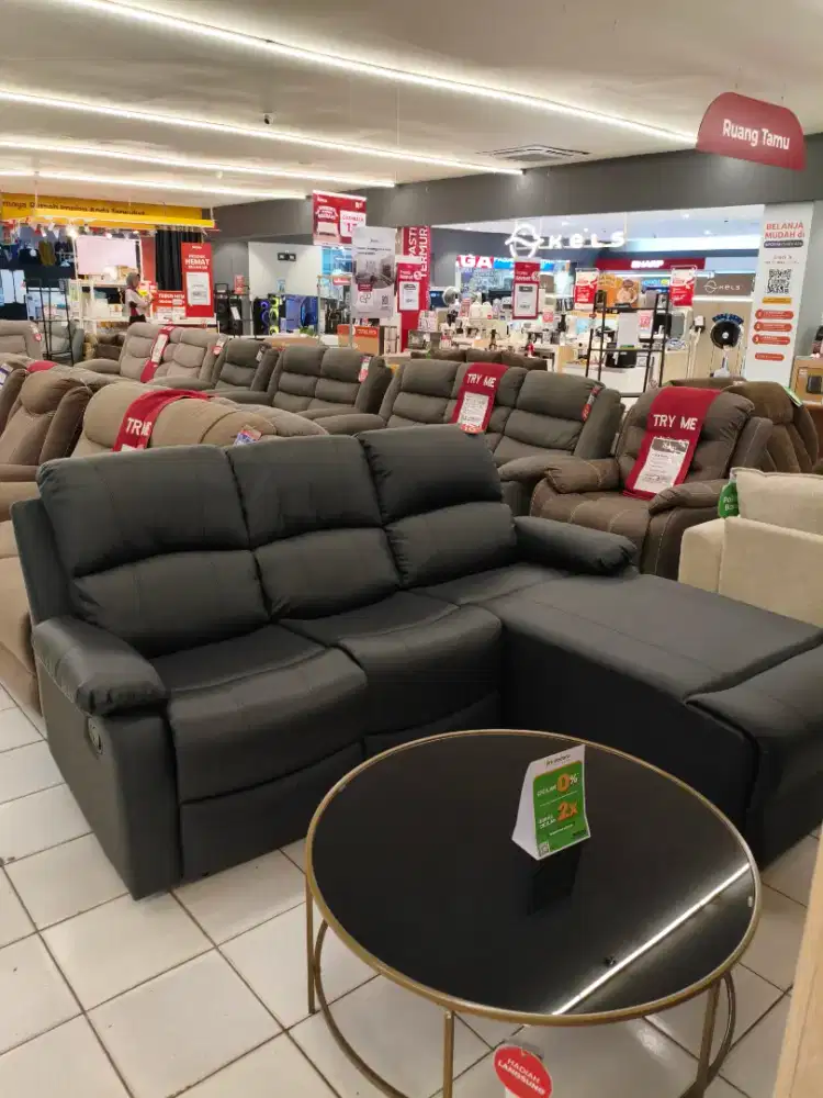 PROMO SOFA SUDUT+RICLENER