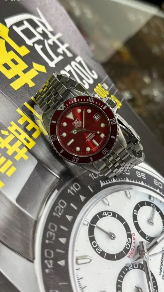 Tag Heuer 1000 Red Dial
