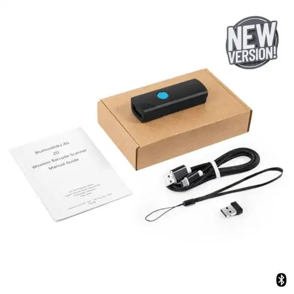 Mini Barcode Scanner 1D/2D EPPOS EP6280 - Bluetooth Wireless