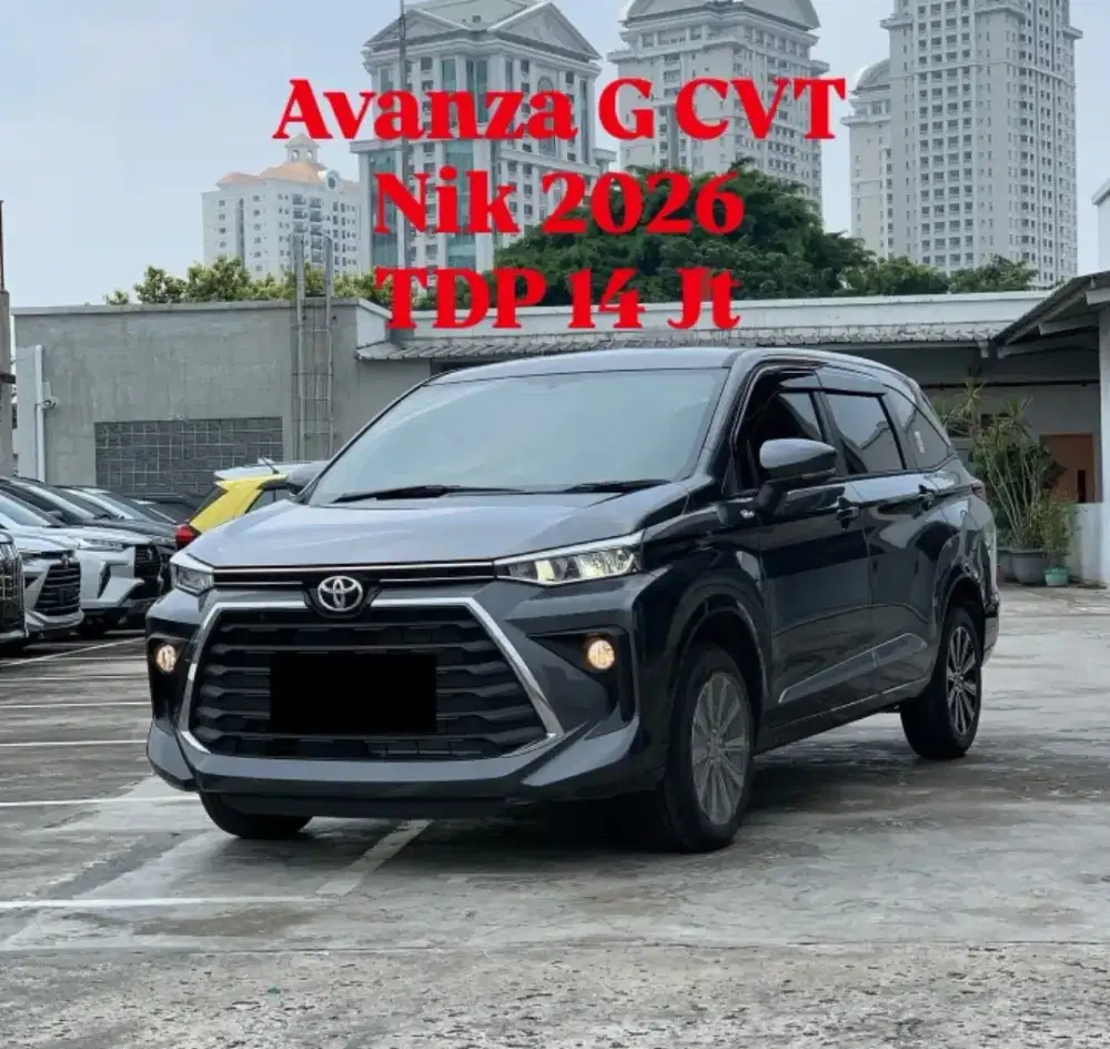 Toyota Avanza G CVT Nik 2026