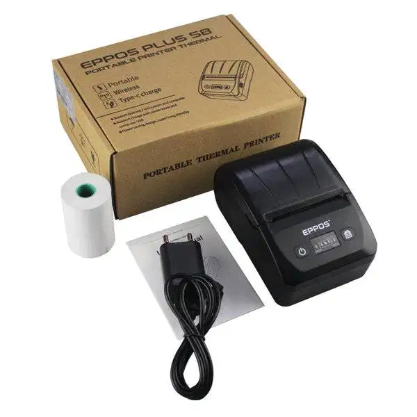 TERMURAH Mini Printer Bluetooth EPPOS EP5881 -BG100453