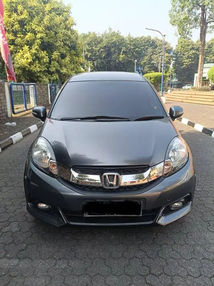 Mobilio E CVT  A/T 2014 Abu Abu Metalik Full orisinil
Good Condition
