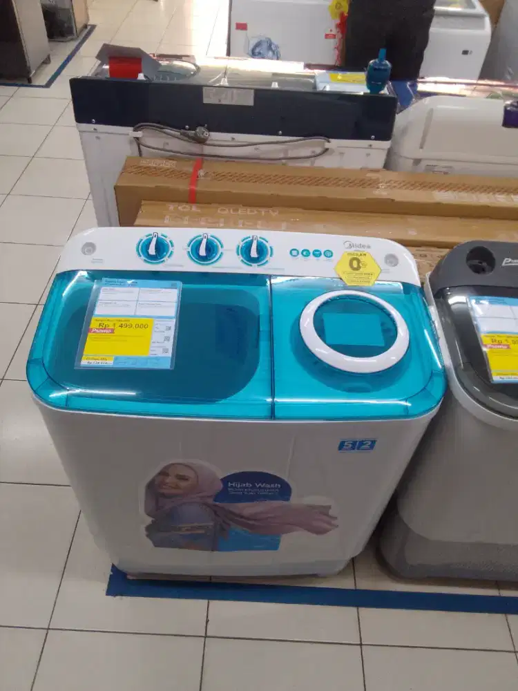 Mesin cuci Midea cicilan 5rban/hari