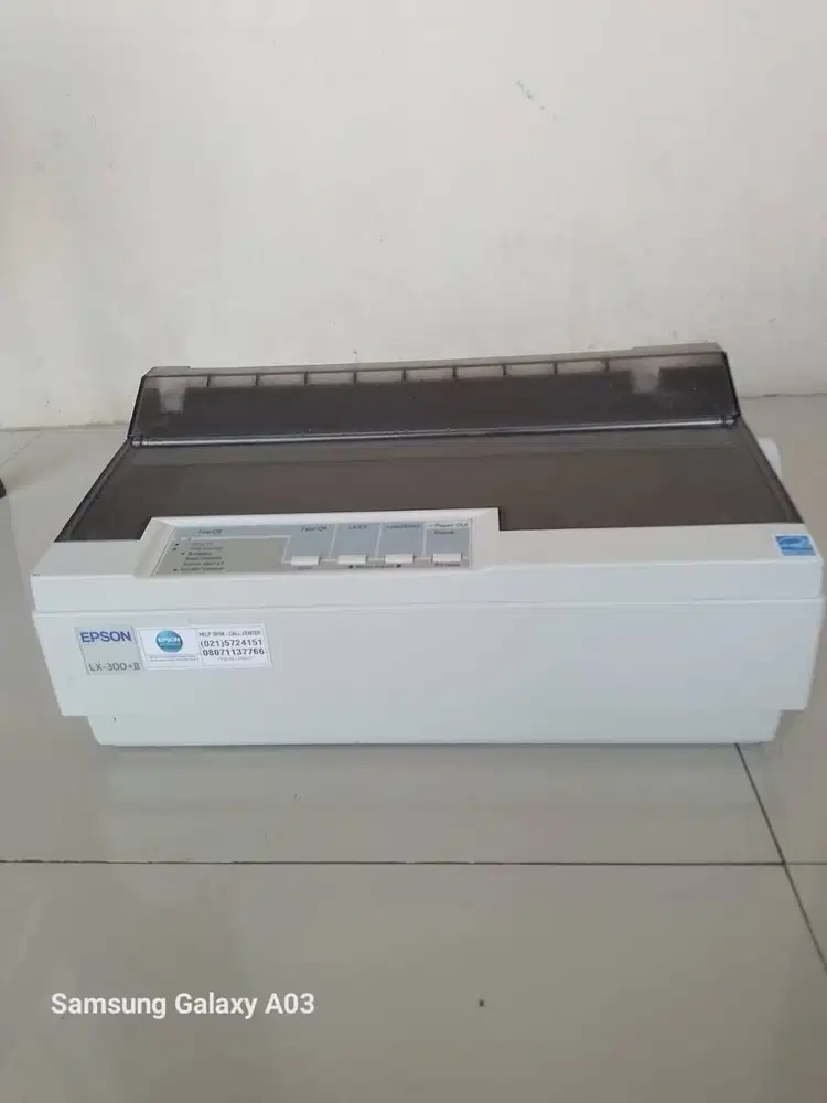 PRINTER EPSON FAKTUR DAN PPOB TYPE LX-300+II USB HASIL CETAK NORMAL