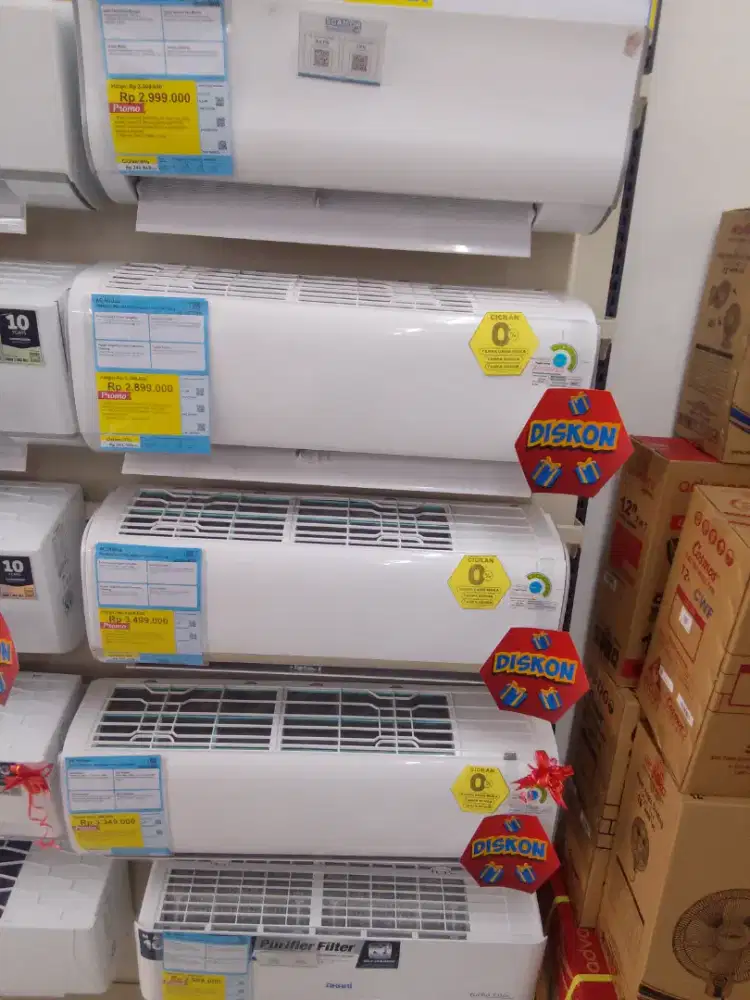 Cicilan AC mulai 7rbuan