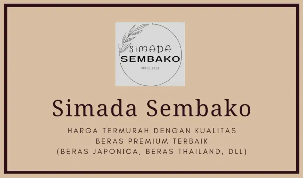 LOKER LANGSUNG MASUK! Kurir toko beras daerah Tg Duren, Jakarta Barat