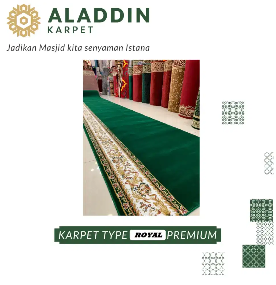 Karpet masjid impian