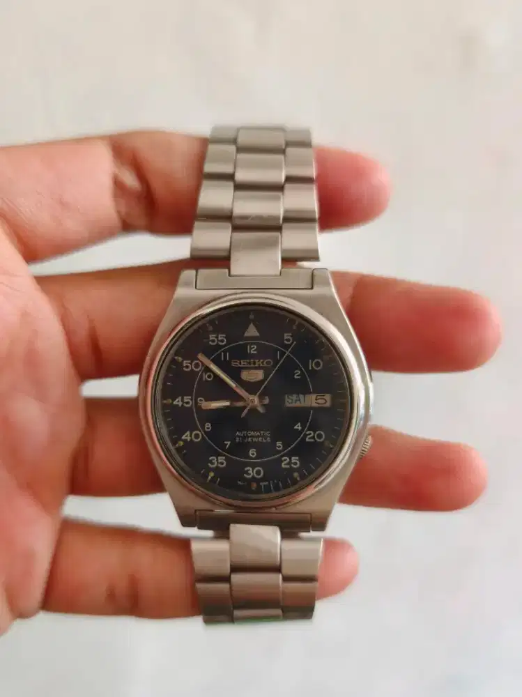 Seiko 5 Automatic Military Dial