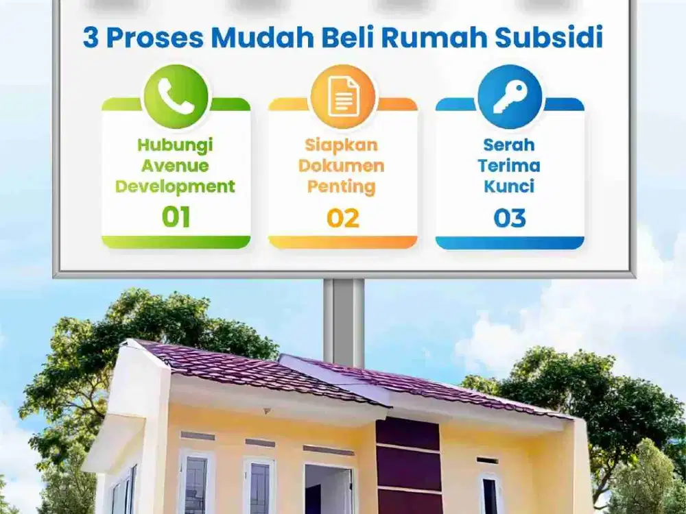 Di jual rumah subsidi nuansa cluster,lokasi di samping kampus UIN