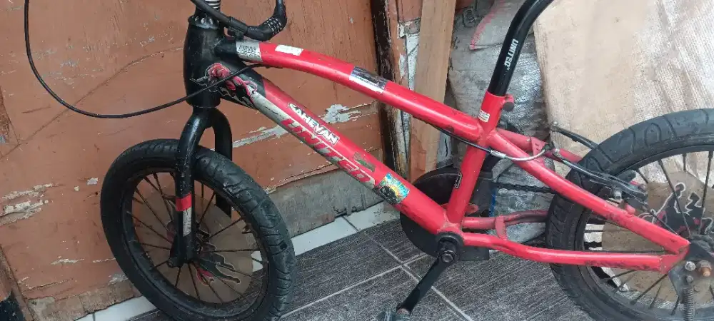 Di jual sepeda bmx 16 in united