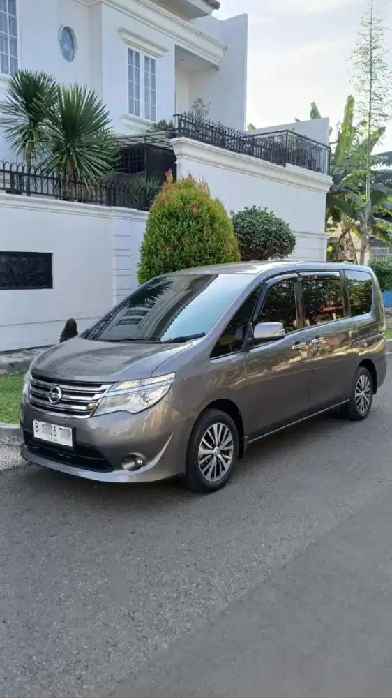 Nissan Serena X 2016 Matik Abu2 met