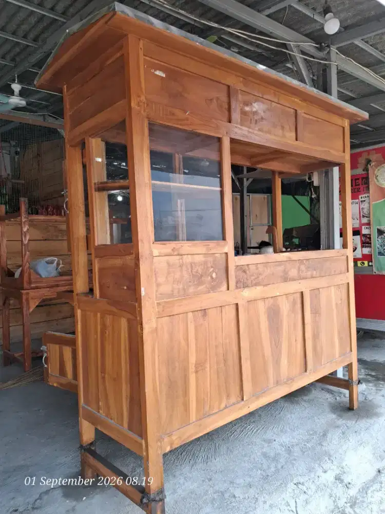 Jual gerobak mie ayam & bakso beserta kelengkapan lainnya