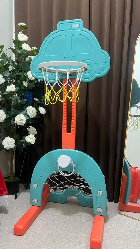 Mainan Ring Basket Plastik Premium