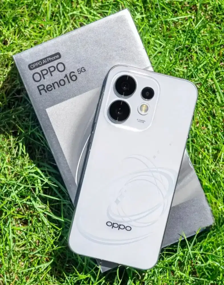 KREDIT OPPO RENO 16 5G SYARAT KTP SAJA PROMO BUNGA 0% & FREE CICILAN