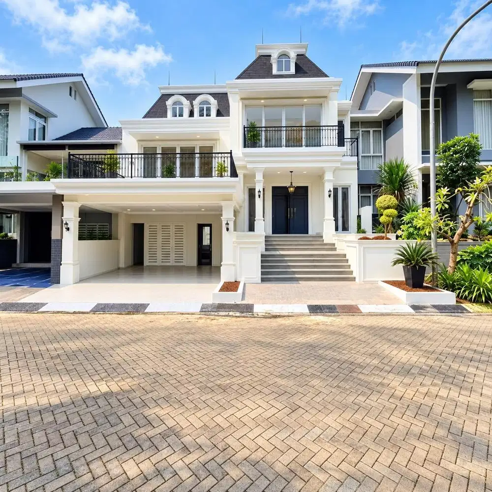Rumah Mewah American Classic Ada Swimmingpool Di Kebayoran Bintaro