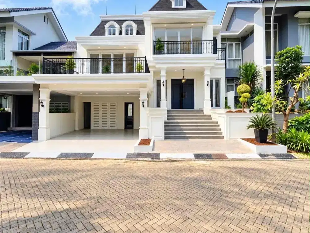 Dijual Rumah Mewah American Classic Di Kebayoran Residence Bintaro