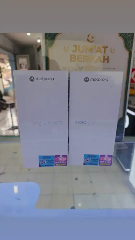 Motorolla G57 5G segelbox resmi