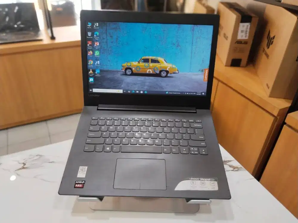 LENOVO IDEAPAD 320 AMD A9-9420/RAM 4GB/SSD 128GB/14 INCH/SIAP PAKAI