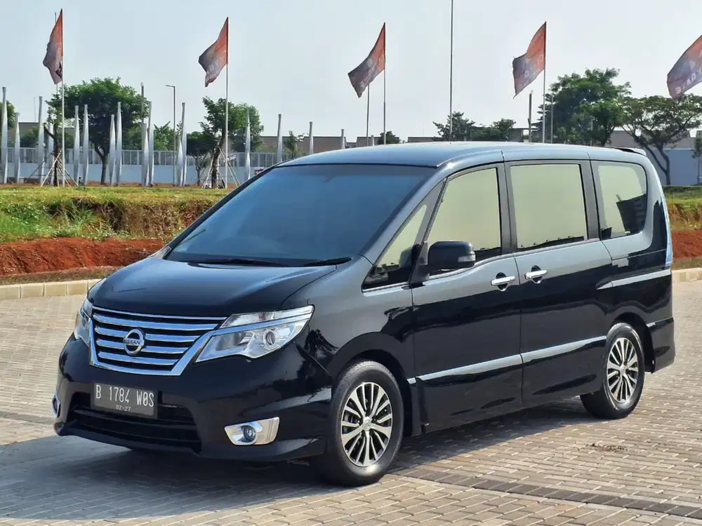 Nissan Serena HWS, 2017 Hitam