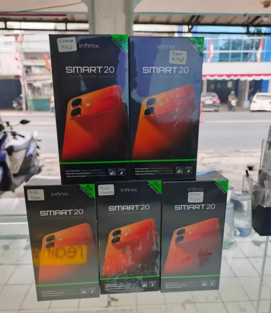 Infinix Smart 20 Segelbox resmi