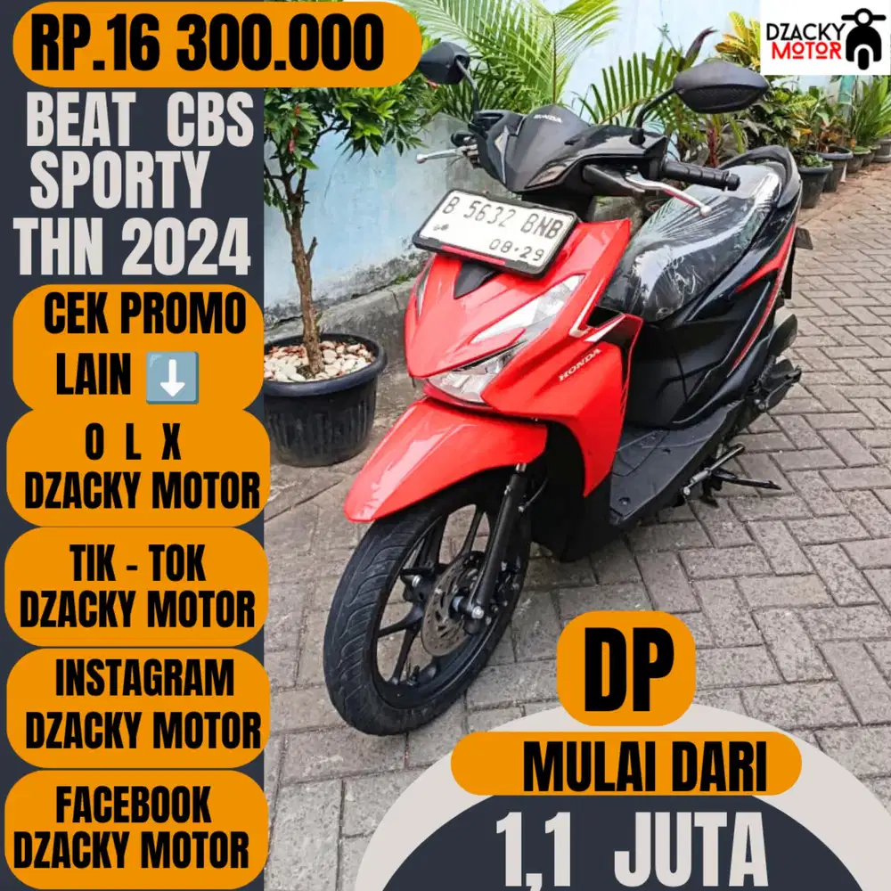 BEAT SPORTY CBS 2024 SECOND LIKE' NEW