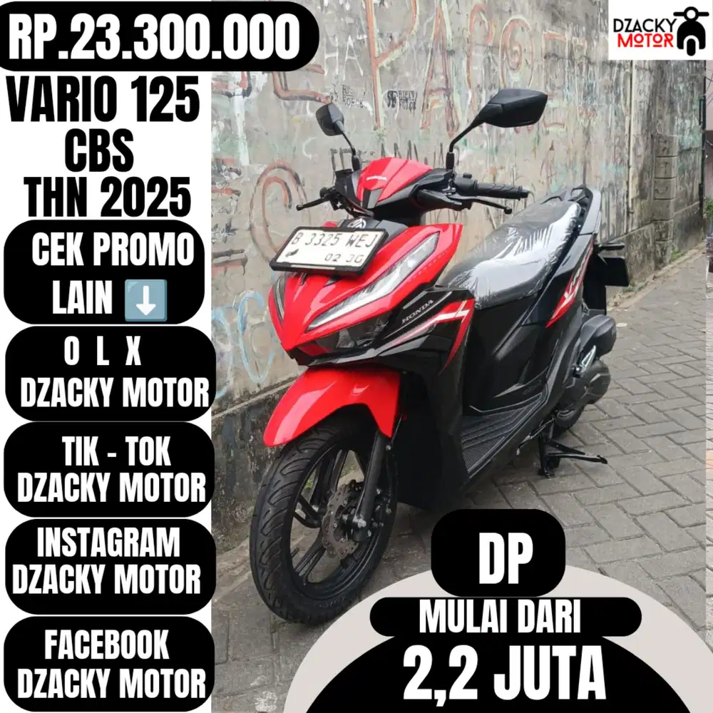 VARIO 125 CBS 2025 SECOND LIKE NEW