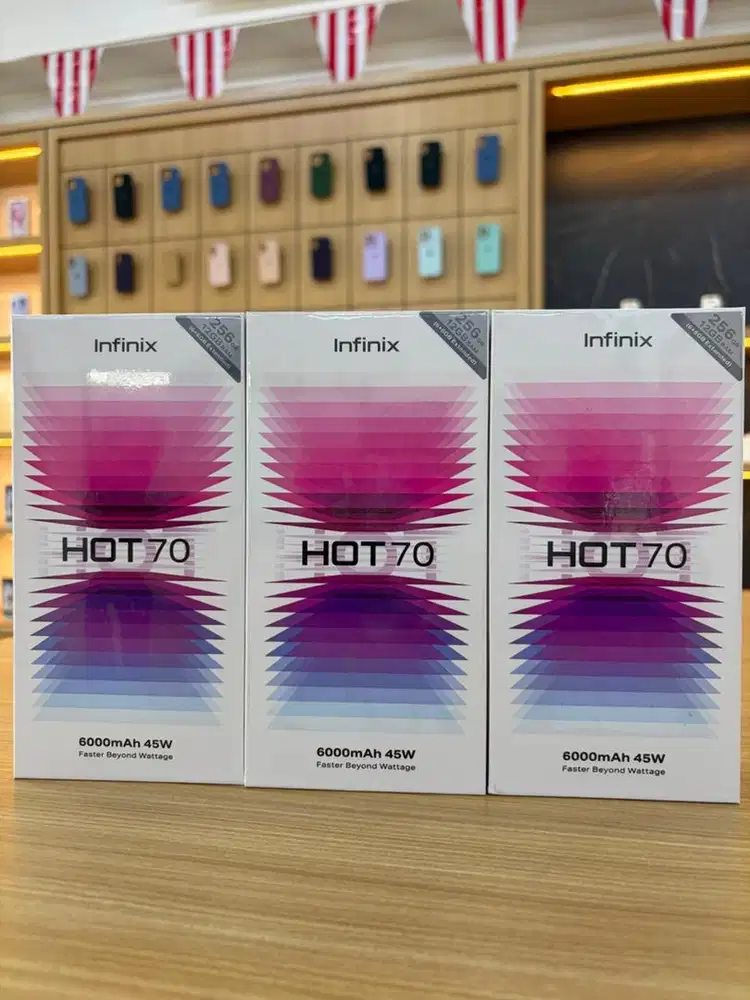 Infinix Hot 70 6/256GB Garansi Resmi Indonesia