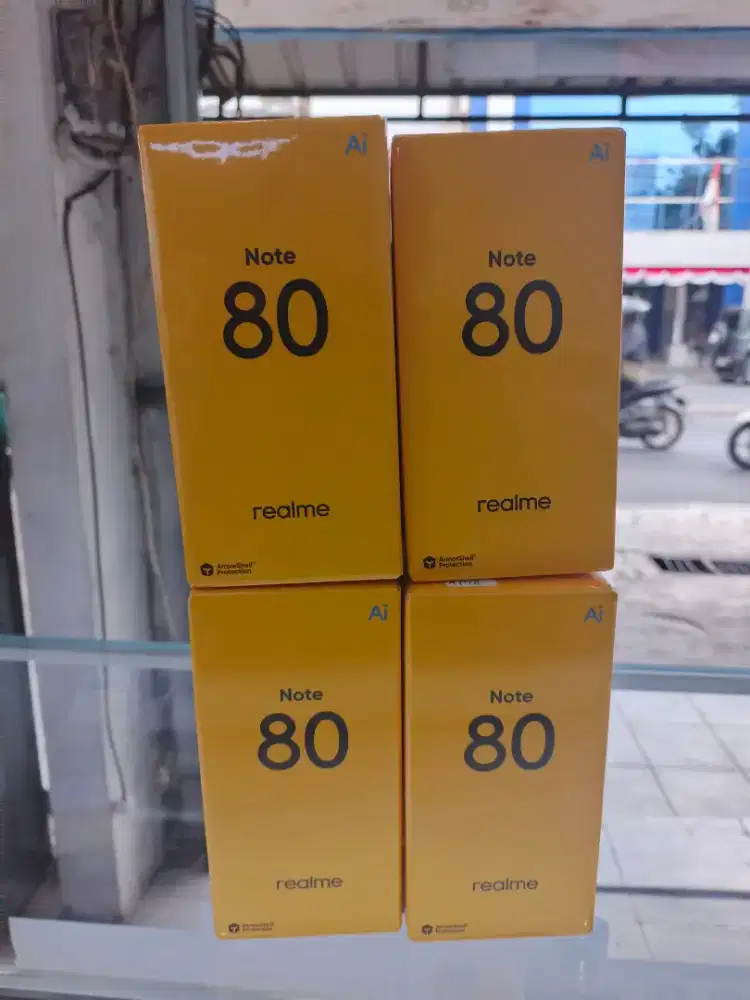 Realme Note 80 segelbox resmi