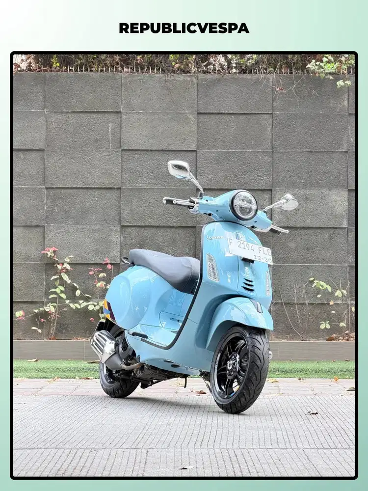 TERMURAH VESPA PRIMAVERA S150 ABS LED NEWMODEL TAHUN 2024 BLUE CAPRI