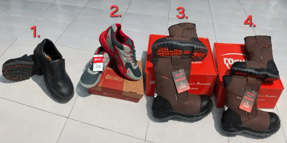 SEPATU SAFETY DAN RUNNING