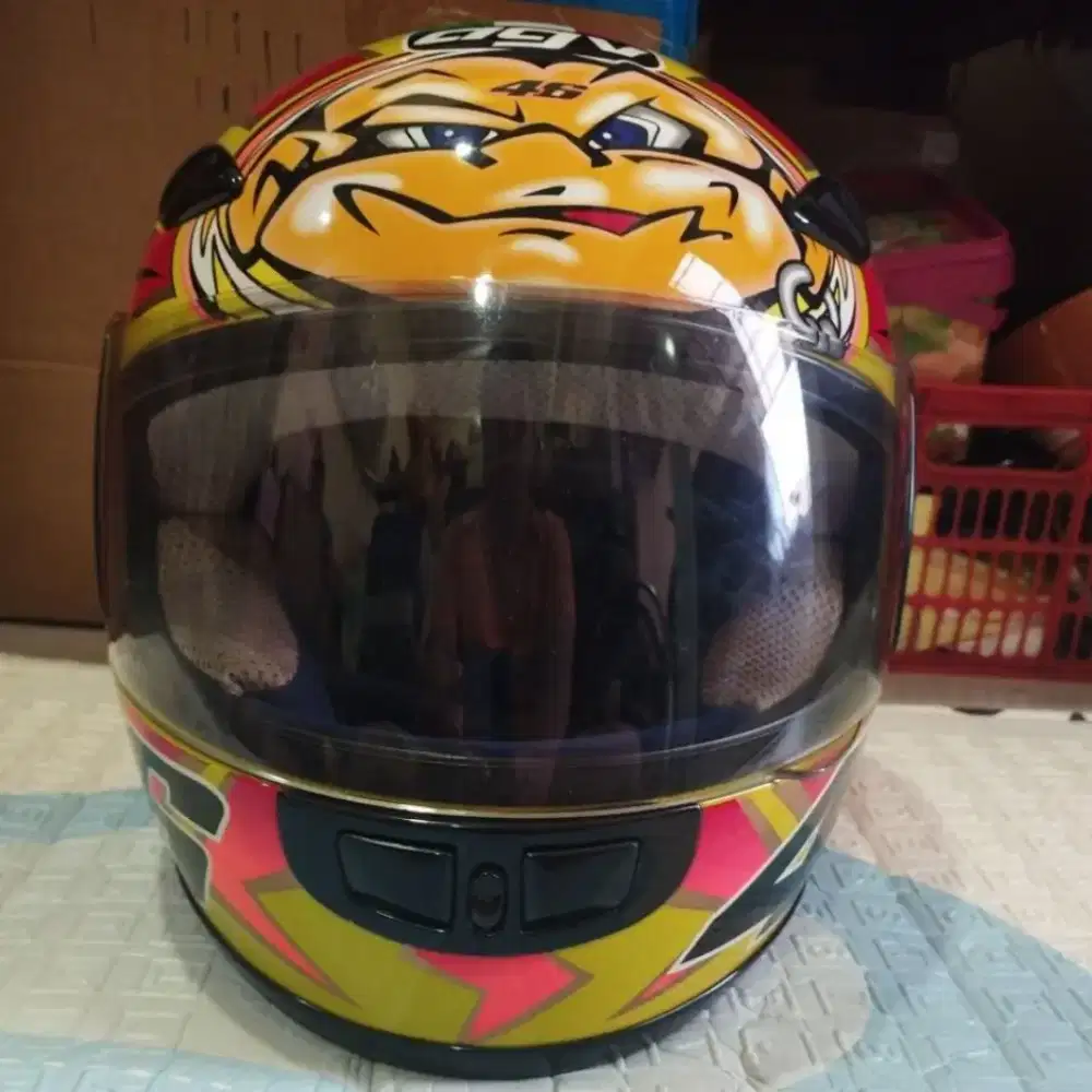Helm AGV tbh Valentino Rossi Mugello 2001 full original size L