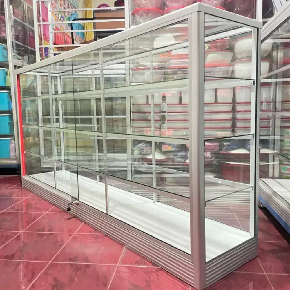 Etalase Panjang 2M x 1M Multifungsi