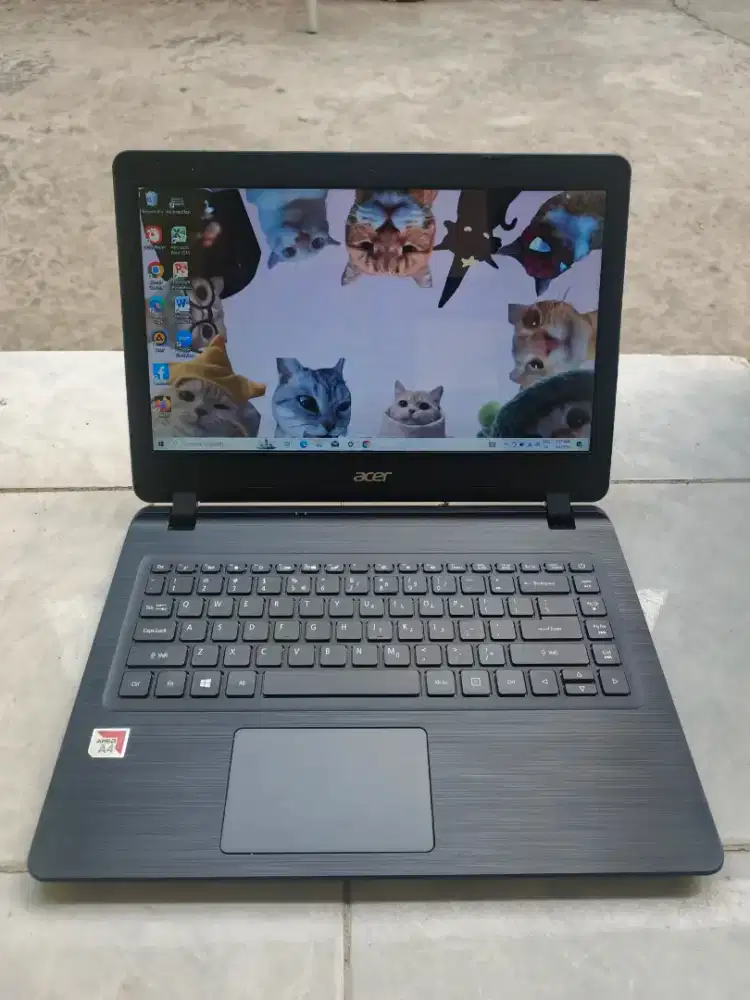 Laptop Acer Amd A4-9120e Ram 8gb layar 14inch siap pakai (bs nego)