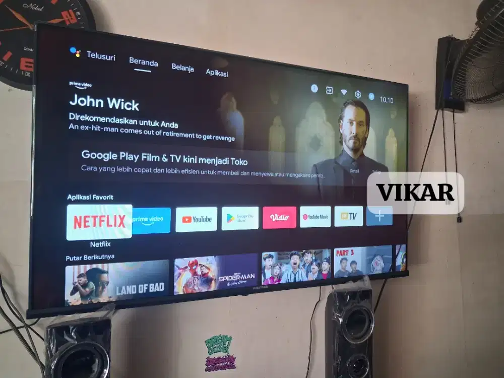 SMART TV 43 inch Polytron + Speaker
