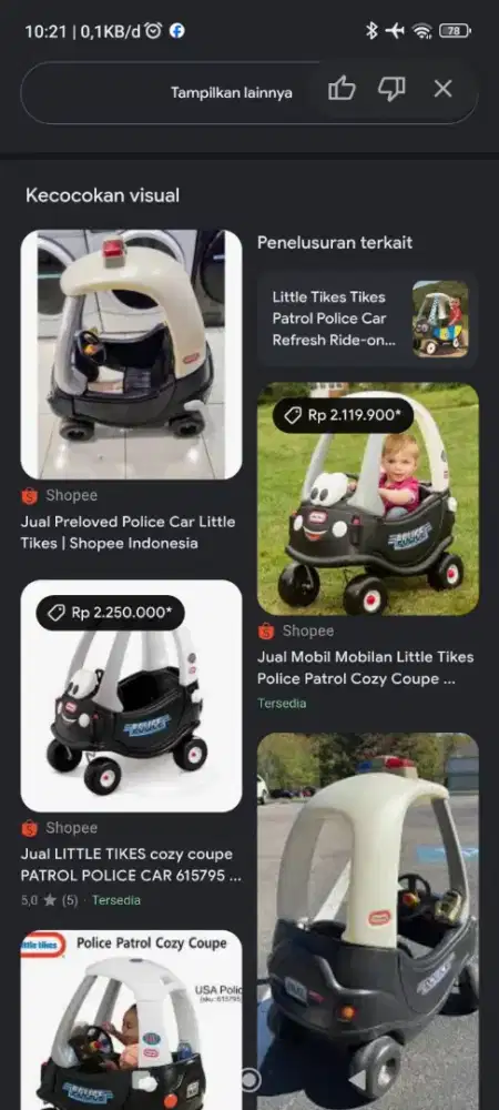 Mobil police car little