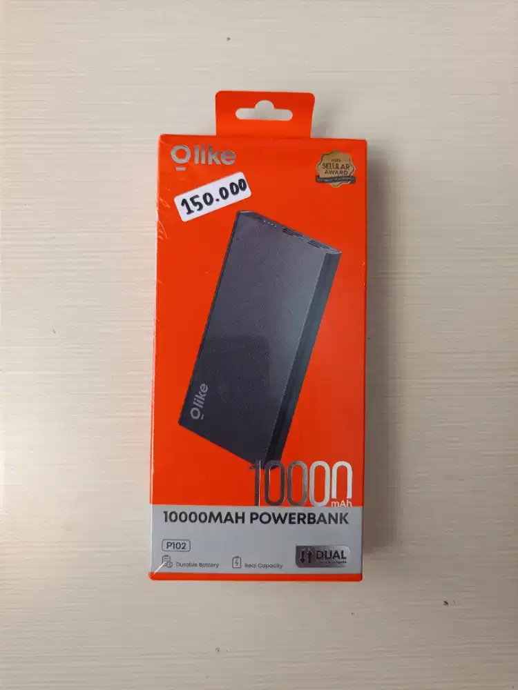 Powerbank 10.000 mAh kondisi baru