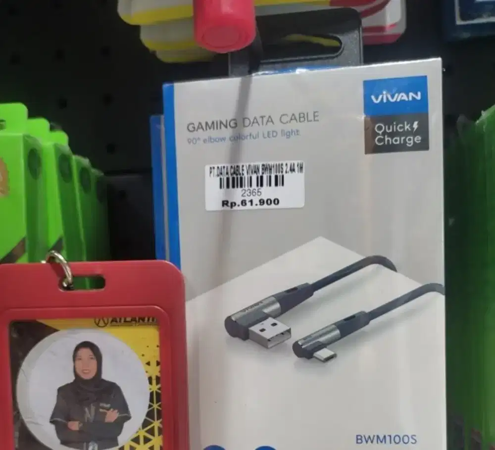 DATA CABLE VIVAN BWM100S 2.4A 1M