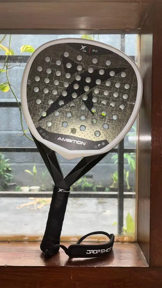 Padel Racket Drop Shot Explorer 8.0 2025Racket Padel Second / Bekas