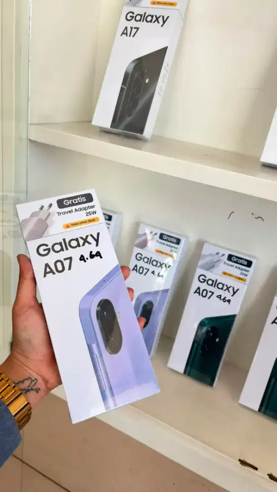 Samsung A07 ram 4/64 bisa COD