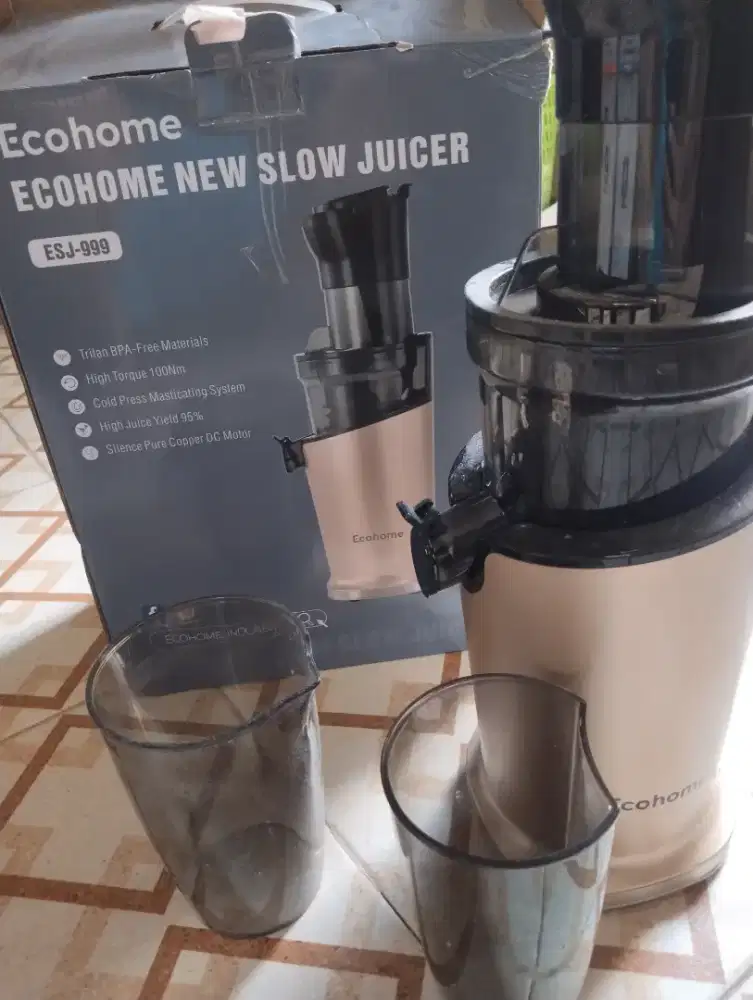 Slow juicer baru di pake sekali