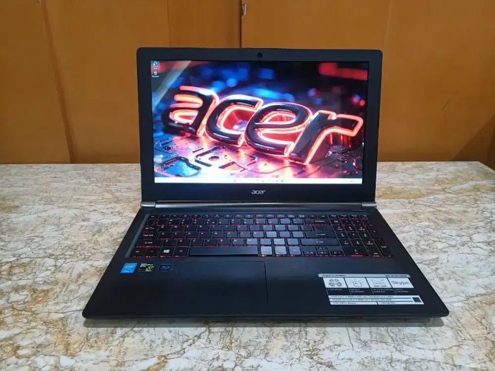 Acer V Nitro 7 Core i7 Ram 16Gb Nvidia HYX 4GB Dedicated