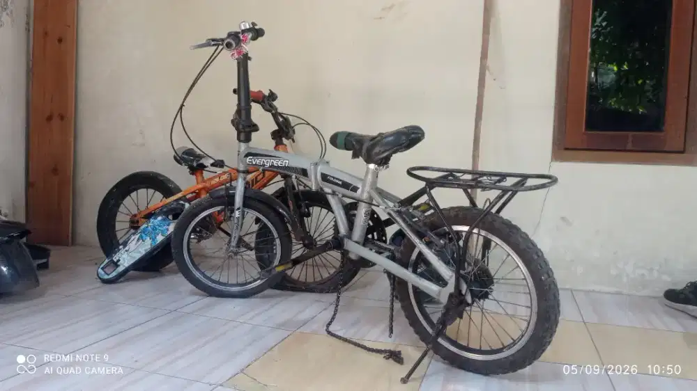 Sepeda lipat dan sepeda BMX uk. 16